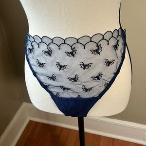 5/$25 
Adore Me Panty Sz Various 1038 Bettie Brazilian Lace Feminine Sheer
